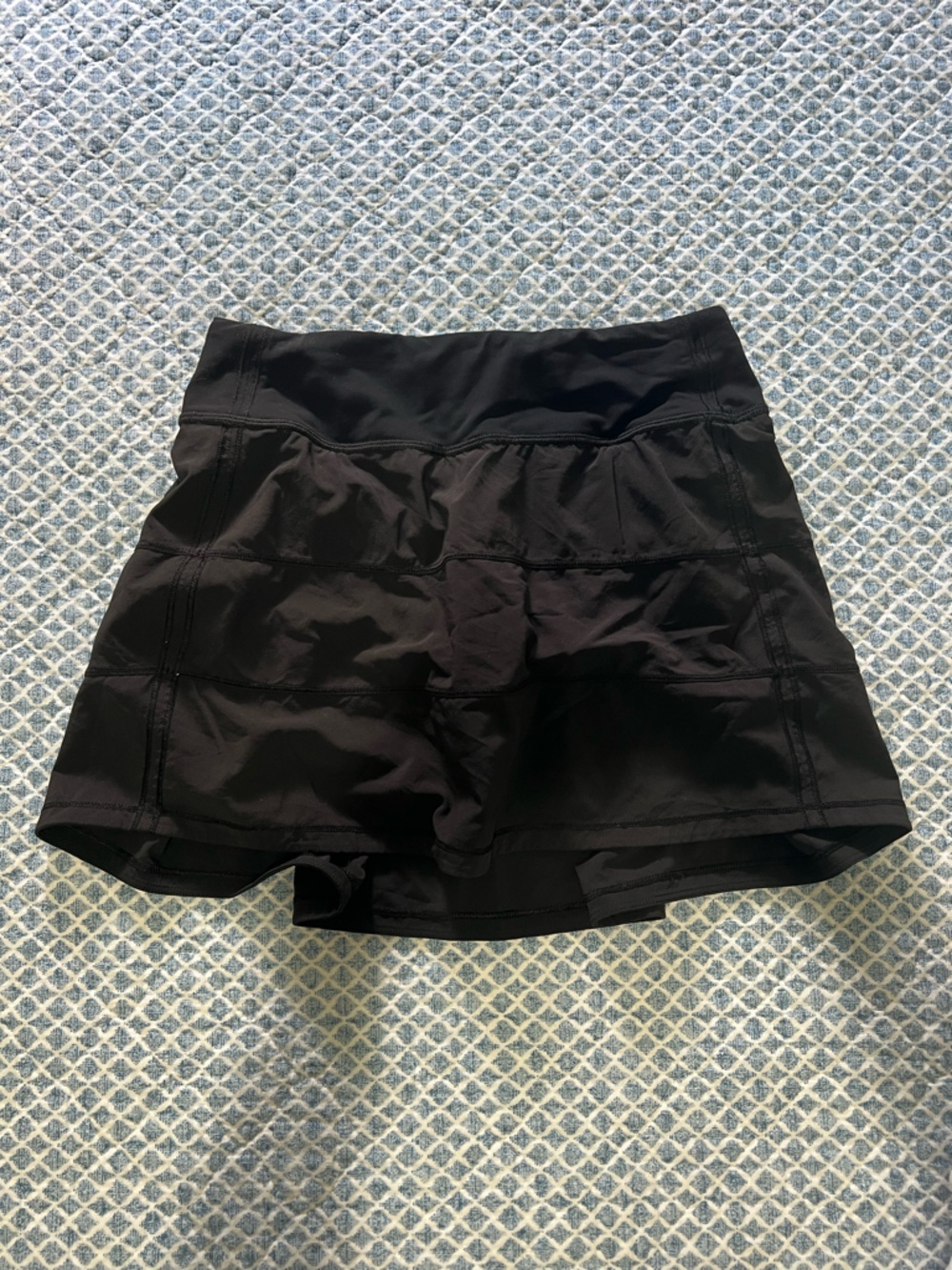 lululemon athletica Black Athletic Skort with Integrated Shorts